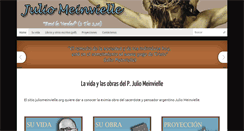 Desktop Screenshot of juliomeinvielle.org